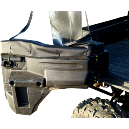 Soft Doors - Middle/Rear Windows - Black - Honda Pioneer 1000 thumbnail-18