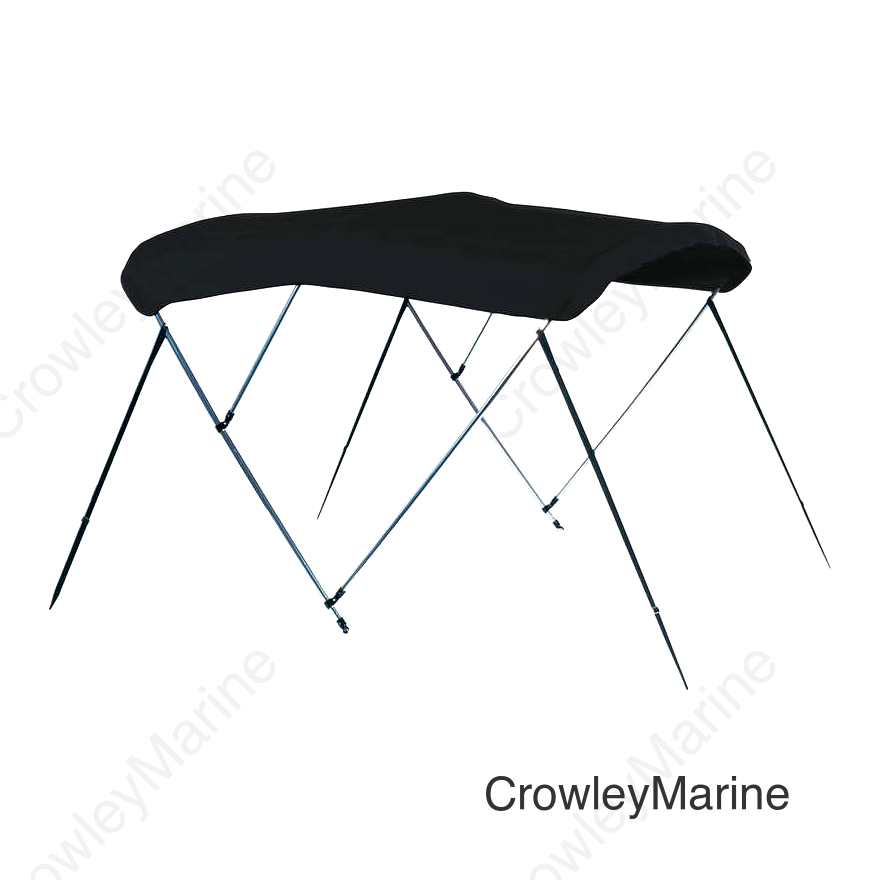 BIMINI (3 BOW | 54") ACRYLIC BLACK