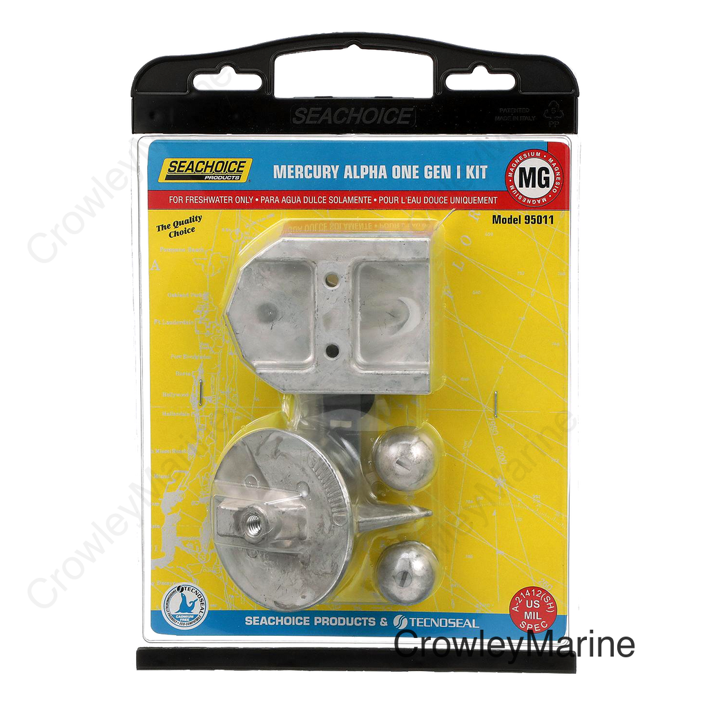 Seachoice Magnesium Anode Kit For Mercury Alpha I (1983-90)