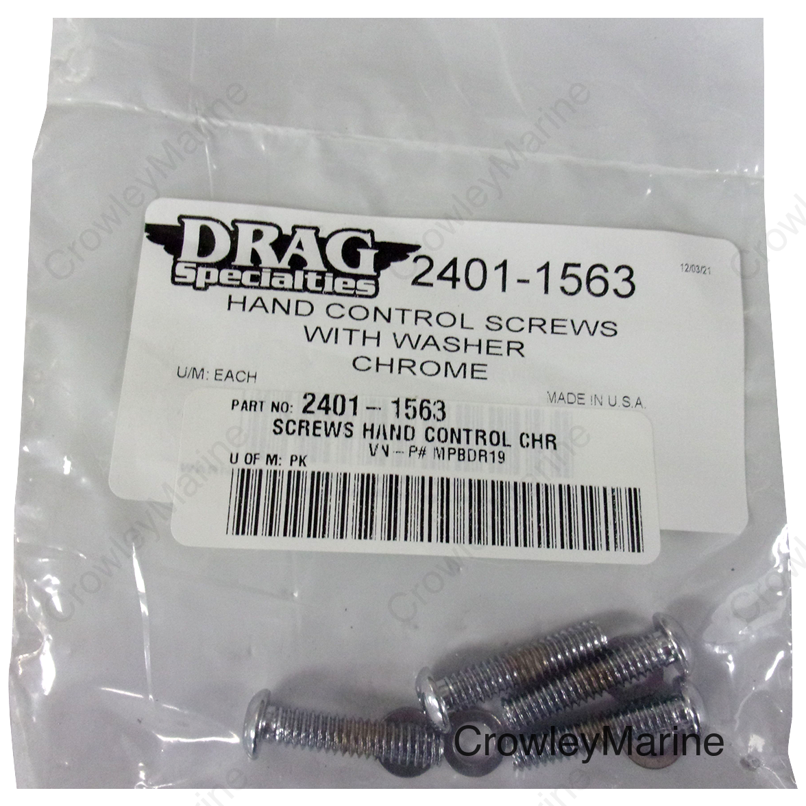 SCREWS HAND CONTROL CHR