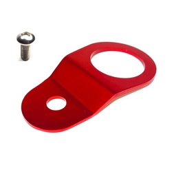 Torque Solution Black Radiator Stay Bracket: 02-07 Subaru Impreza (Inc WRX / STI) thumbnail-2