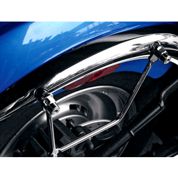 Metric Saddlebag Support - Chrome thumbnail-0