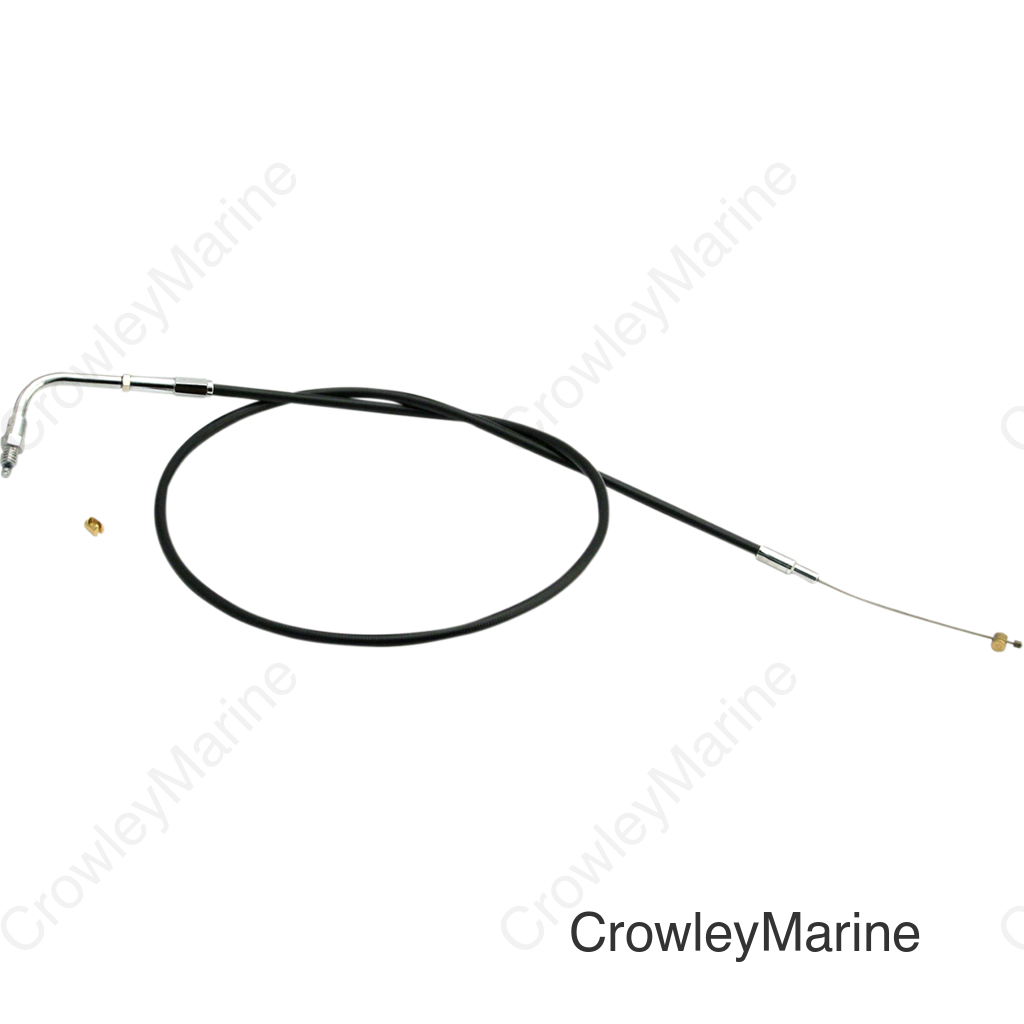 S&S Cycle 81-95 HD 42in Threaded Throttle Cable - Open Side