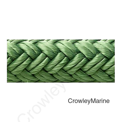 Seachoice Double-Braid Nylon Dock Line w/ Eye Splice, Pre-Shrunk, Heat Stabilized, 1/2 In. x 15 Ft., Forest Green