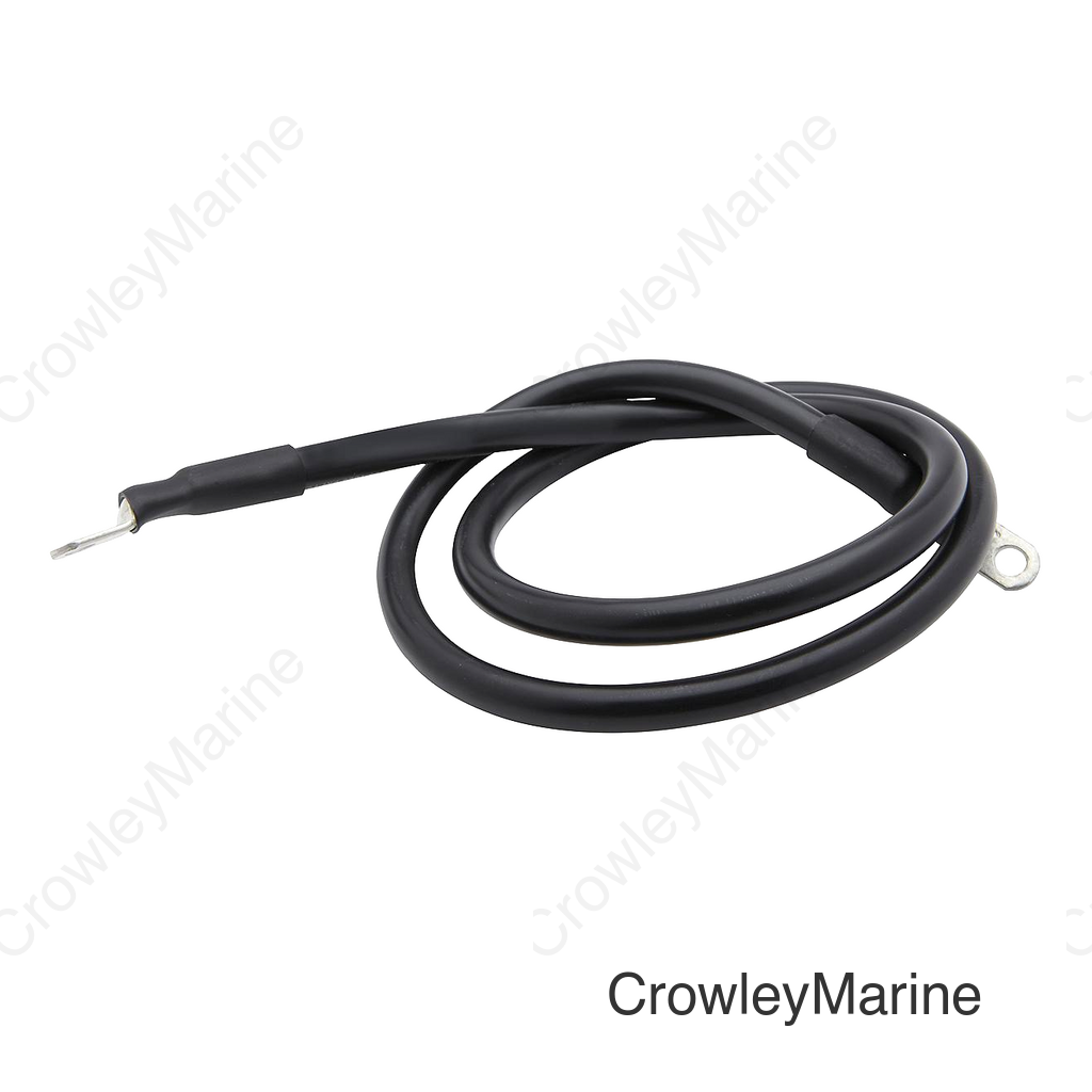Seachoice 2 AWG Marine Grade Cable, Black, 4 Ft.