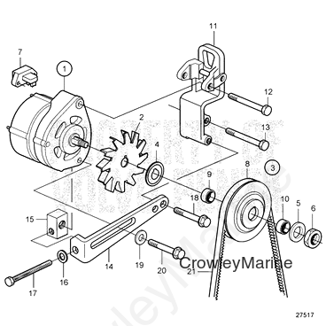 TENSIONING NUT(V2) (20798373)