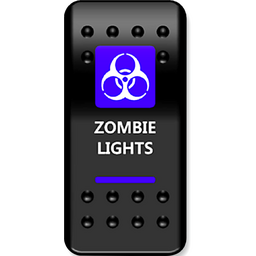SWITCH ROCKER ZOMBIE LGHT thumbnail-1