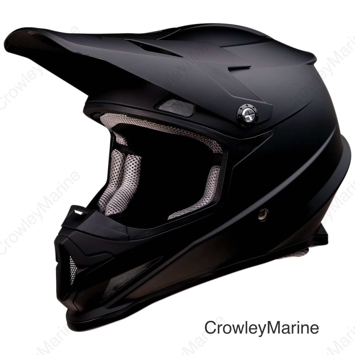 HELMET RISE FLAT BLK XL