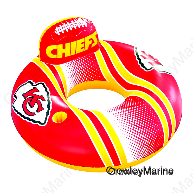 KC CHIEFS - DELUXE POOL FLOAT