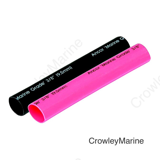 Ancor 307602 Marine Grade™ Adhesive Lined Heat Shrink Tubing, 1" x 3" , Black/Red, 1/1/Pk