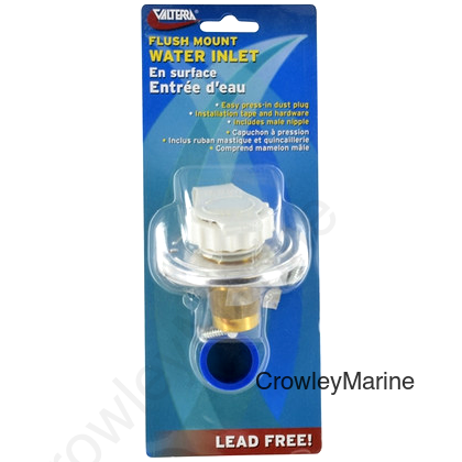 WATER INLET 2-3/4" METALFLG, ALM, LEAD-FREE, PKG (RV0000558)