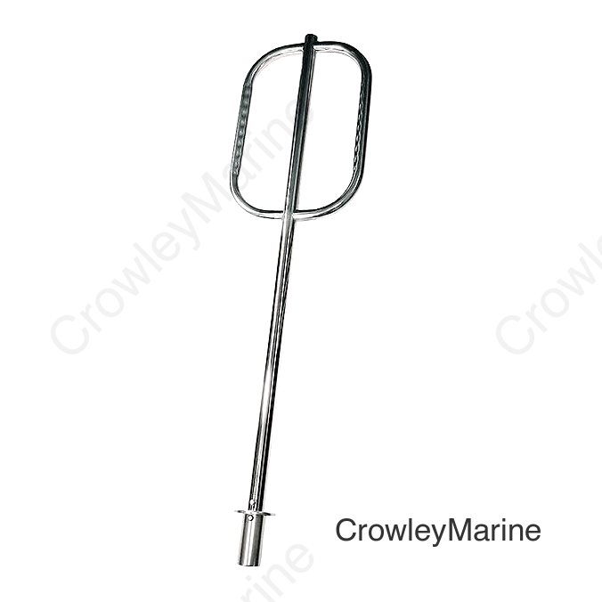 TACO Metals F16-0800-1 "Come On Board" Boarding Straight Handle