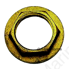 Perko 0075005DPP Flanged Lock Nut, 3/4"