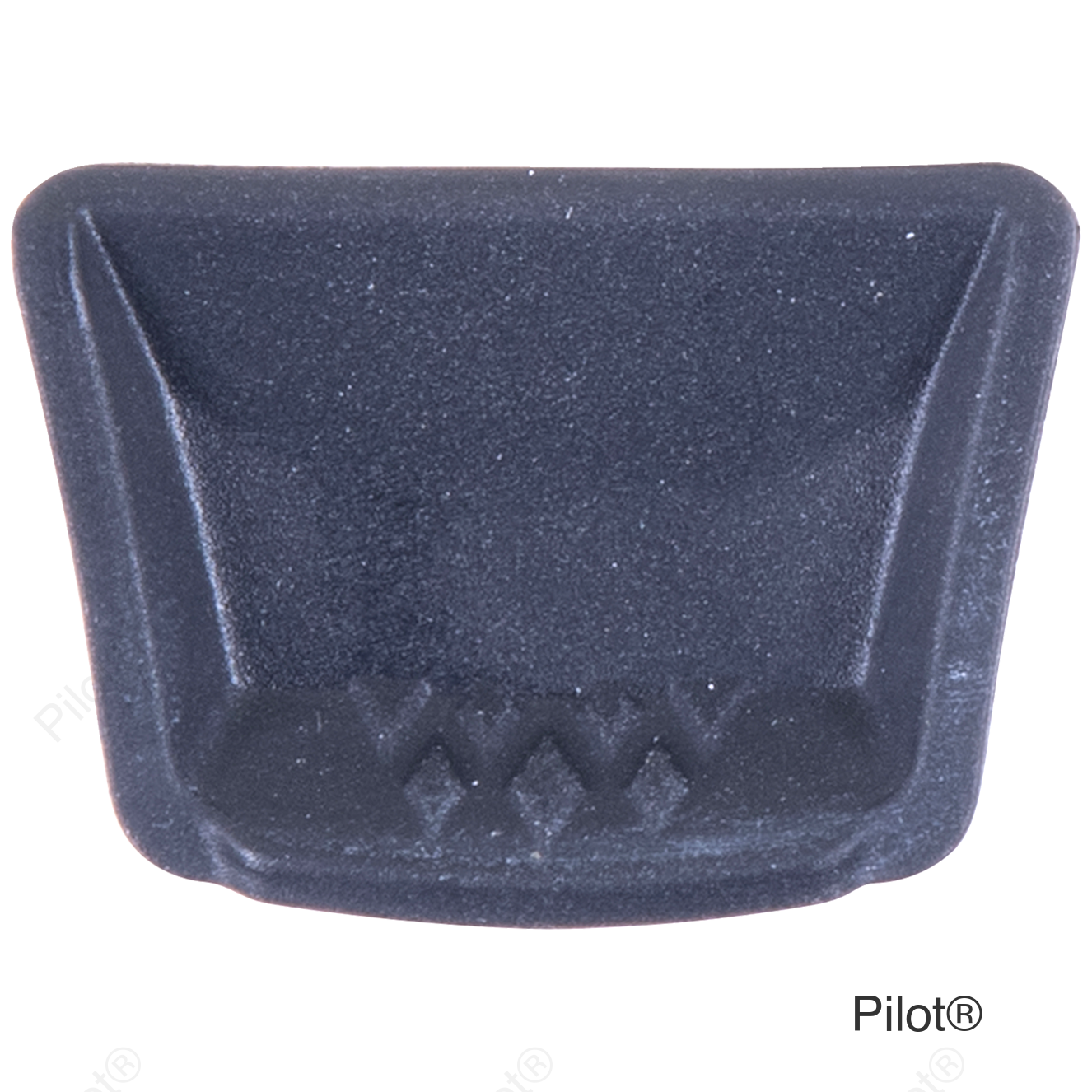 Supertech R10 Chin Vent Plug - Rubber - Black