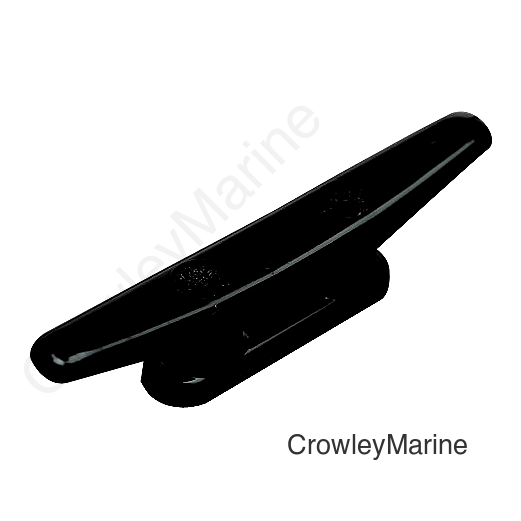 Sea-Dog 0430651 Open Base Nylon Cleat A:6-1/2", B:1-3/8", C:1-11/16", D:2-15/16", #1/4" FH