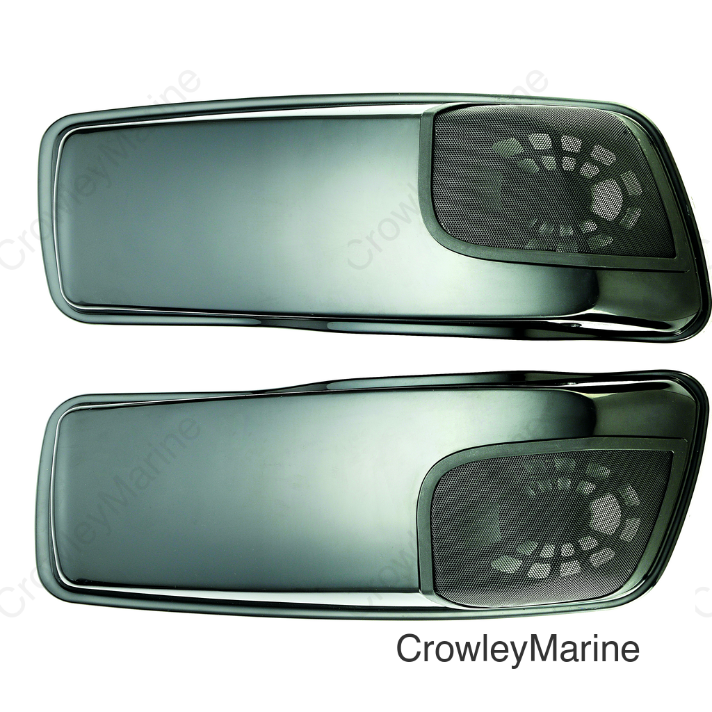 SADDLEBAG SPEAKER LIDS FITS 14-UP