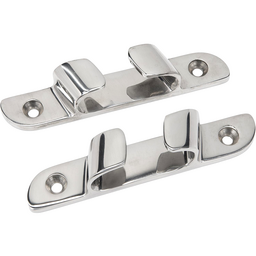 Seachoice 316 Stainless Steel Bow Chocks, 4-3/4 In. Long, Accepts Up to 5/8 In. Line, Pack of 2 thumbnail-1