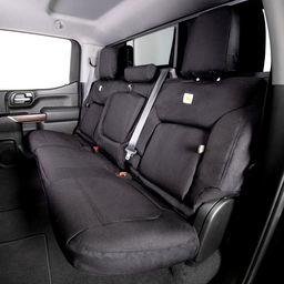 Covercraft 23-24 Ford Super Carhartt Super Dux PrecisionFit Custom Second Row Seat Covers - Black