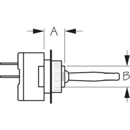 TOGGLE SWITCH ON/OFF 2POS thumbnail-1
