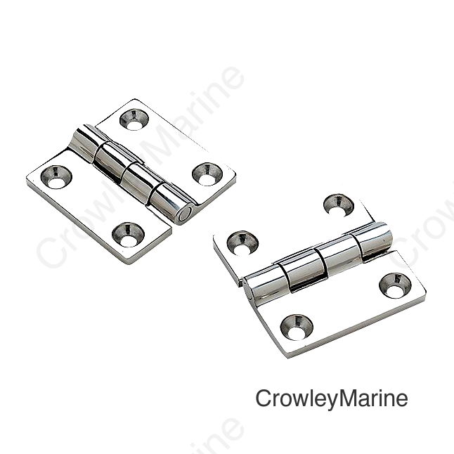 Seachoice (2) 316 Stainless Steel Butt Hinges