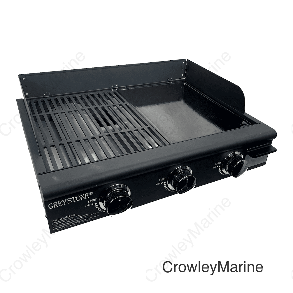 GREYSTONE SIDE BY SIDE GRIDDLE GRIL