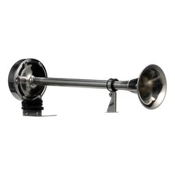 Seachoice 14541 Single Trumpet Horn, Stainless Steel Tube and Mounting Bracket, 106 dB, 16-3/4 Inches Long, 12V thumbnail-4