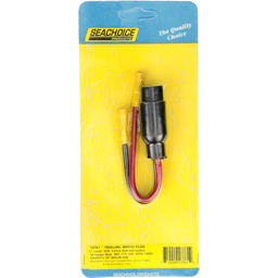 Seachoice Trolling Motor Plug, Straight Female, Motor Side, 6 in. Lead Wires thumbnail-0