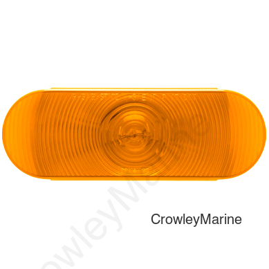 Optronics Incandescent Kit, Amber Parking/Turn Light - 6" Oval, Waterproof, Shock-Proof Socket, w/Grommet & Pigtail (422487)