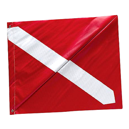 Seachoice Vinyl Diver Down Flag, Removable Stiffener, 20 In. X 24 In. thumbnail-5