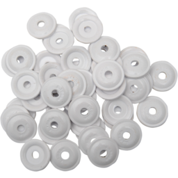 Support Plates - White - 48 Pack