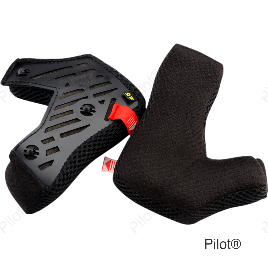 Aircraft 2 Cheek Pads - 28 mm
