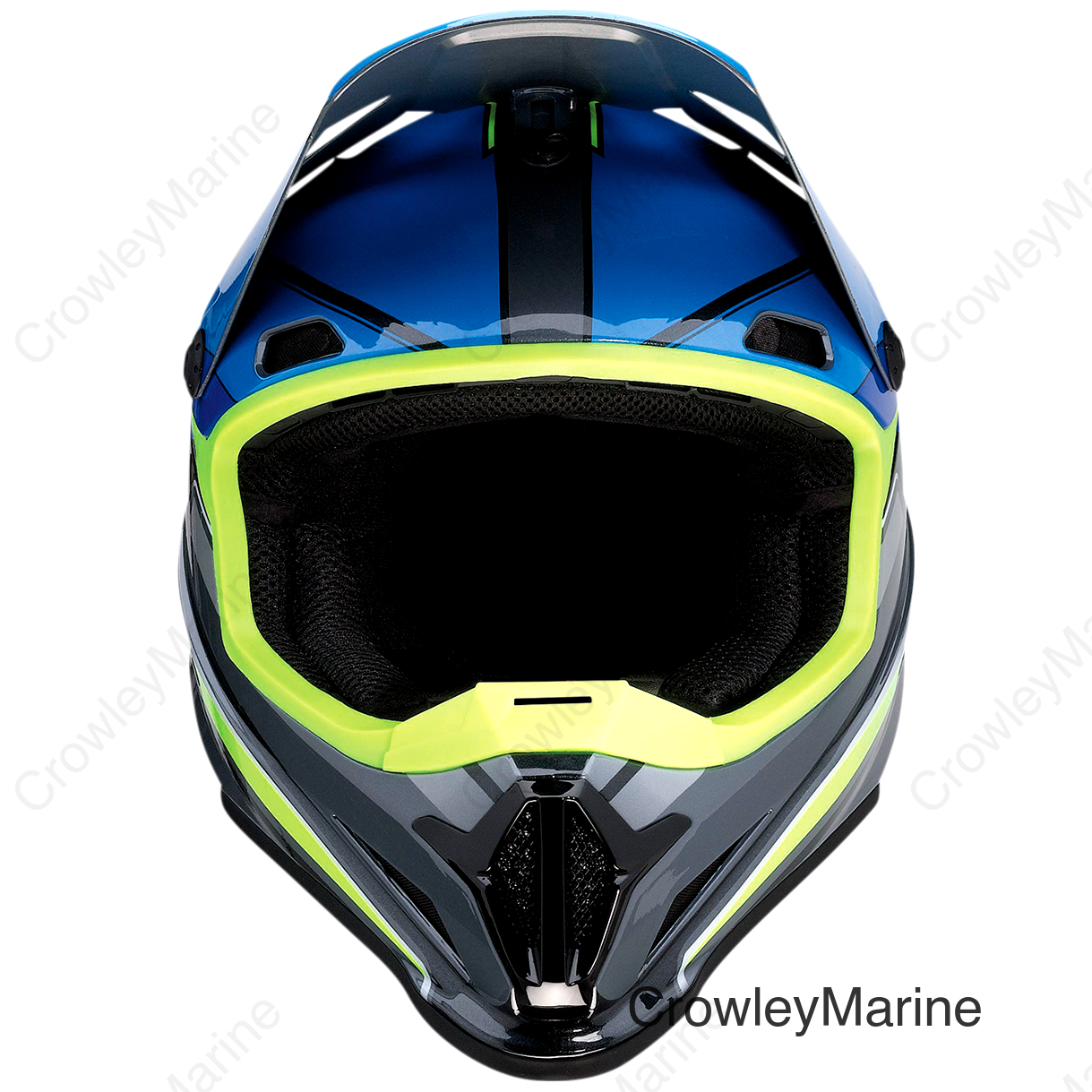 HLMT RISE MC BLU/HVYLW XS