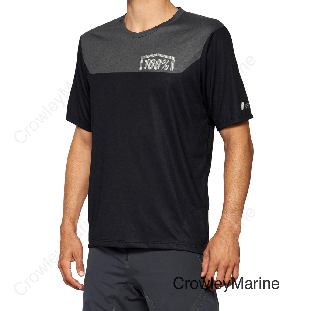 Airmatic Jersey - Short-Sleeve - Black/Charcoal - Small