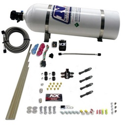 Nitrous Express Dry Direct Port Nitrous Kit 4 Cyl w/15lb Bottle thumbnail-1