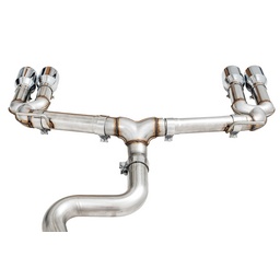 AWE Tuning Audi 8V S3 Track Edition Exhaust w/Chrome Silver Tips 102mm thumbnail-1