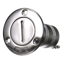 Seachoice Corrosion-Resistant Cast 316 Stainless Steel Deck Fill Waste Fill w/ Cap thumbnail-0