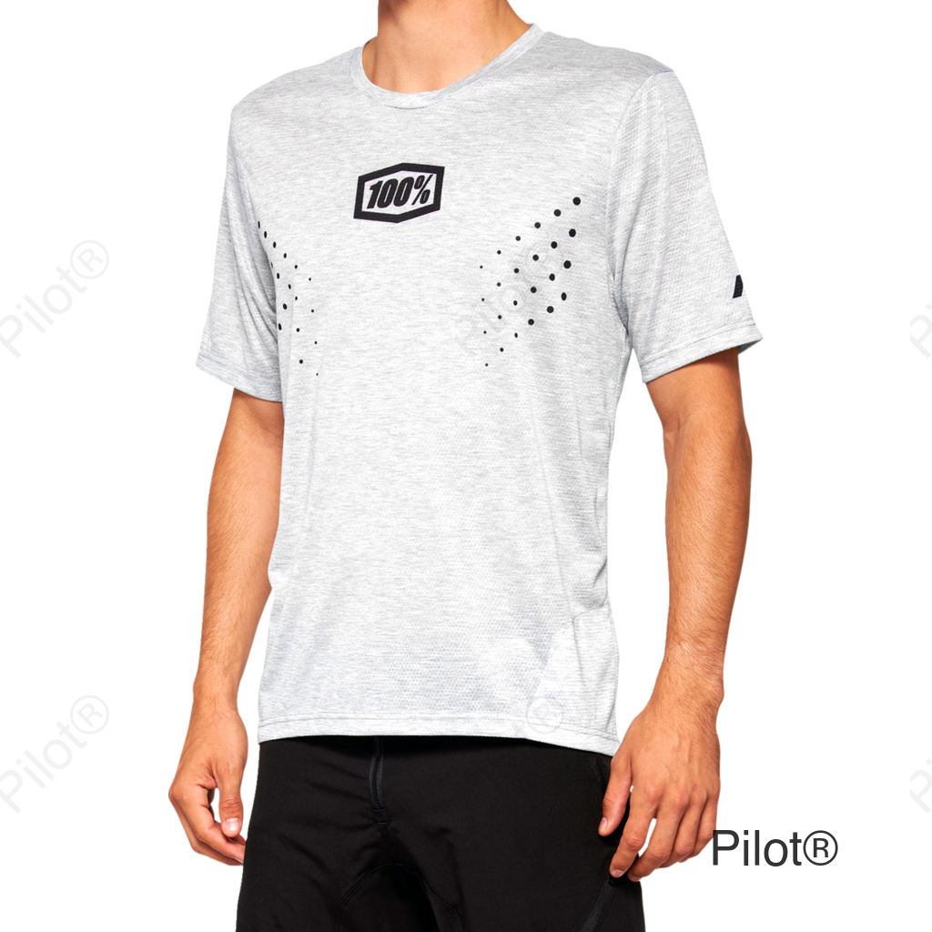Airmatic Mesh Jersey - Short-Sleeve - Gray - Medium