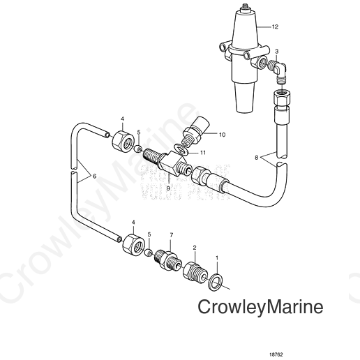 V-Ribbed Belt(V2) - Volvo Penta (20430368)