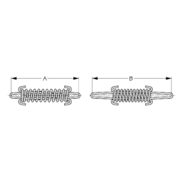 Tiller Rope Springs, 5" Bulk thumbnail-1