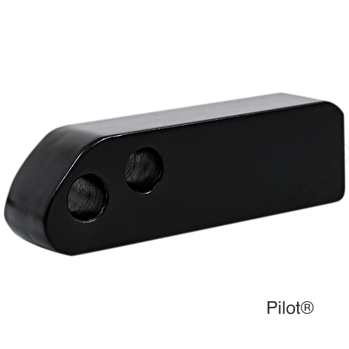 Headlight Mount Extension Block - Black
