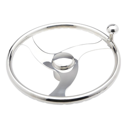 Seachoice 13-1/2 In. Stainless Steel Steering Wheel w/ Knob thumbnail-1