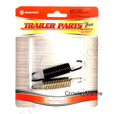 Shoe Return Springs, 12-1/4" Dexter Electric, 1 Each Green/Black (218900)