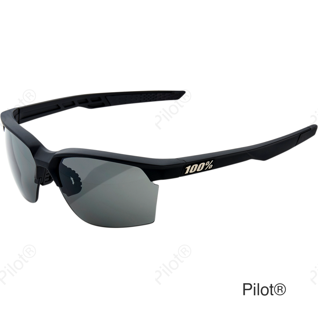 Sportcoupe Sunglasses - Black - Smoke