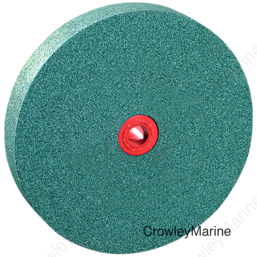 GRINDING WHEEL 1"X6" GREEN (INCLUDES ARBOR SHIM)