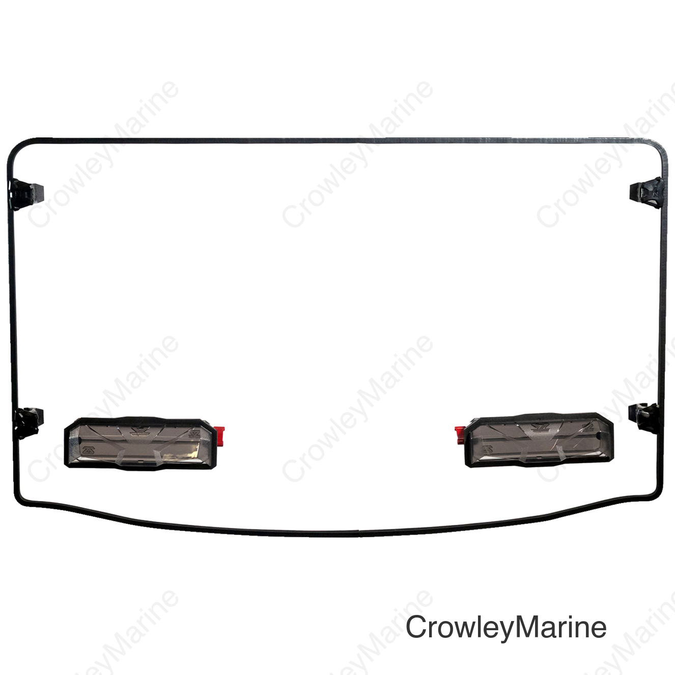 Windshield - Vented - Defender