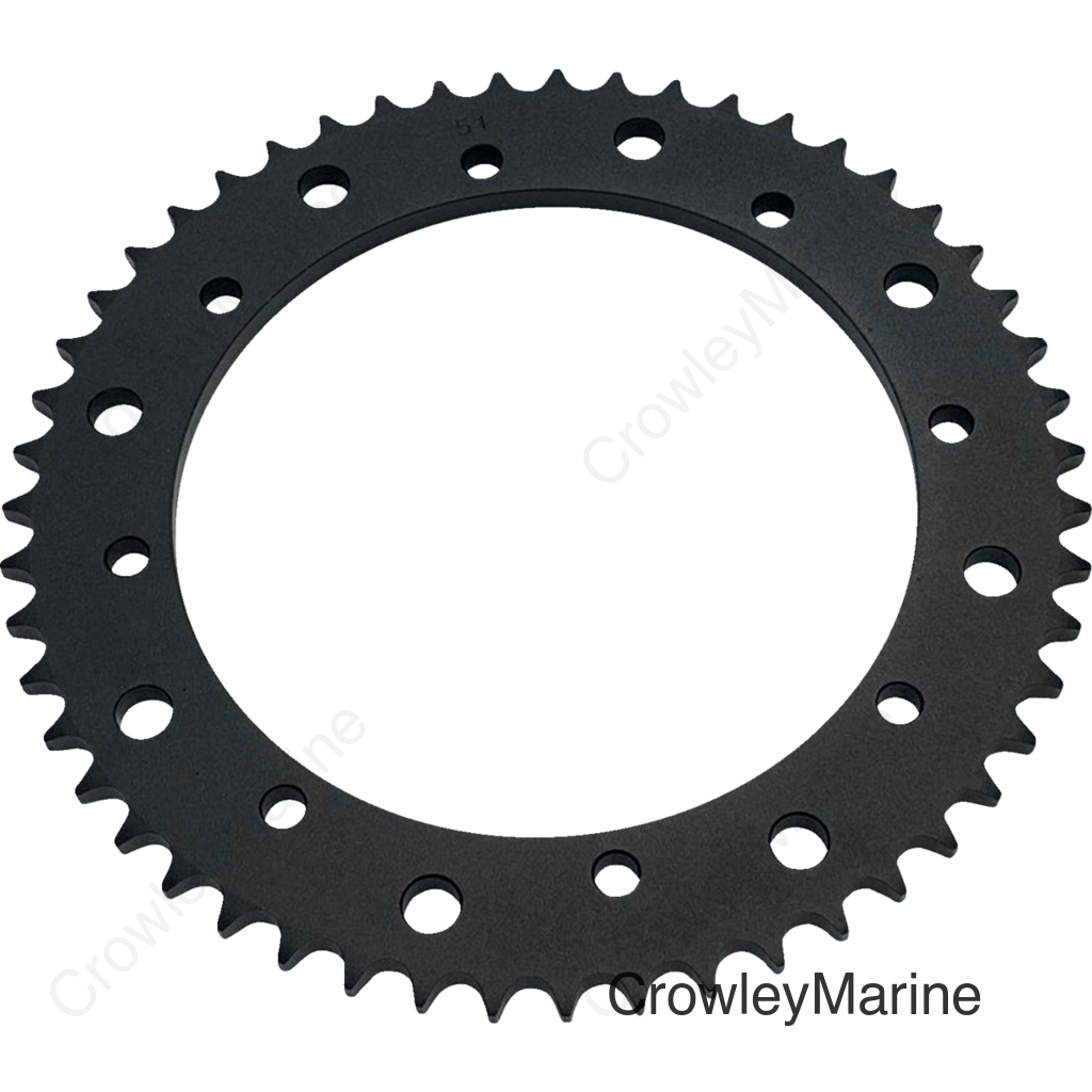 SPROCKET REAR 51T BL 09UP