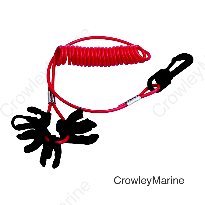 Sea-Dog Kill Switch 7 Key Universal Lanyard