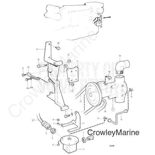 Copper Tube(V2) - Volvo Penta (846253)