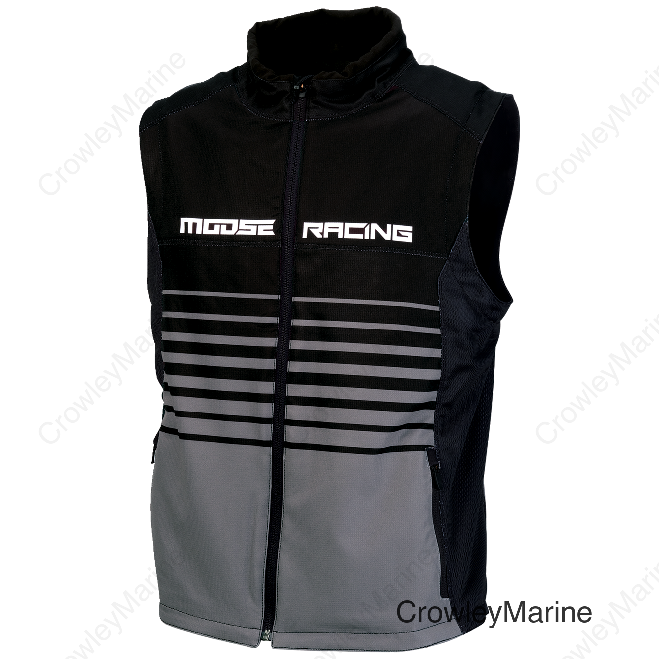 VEST MOTO MOOSE BK/GY 2XL