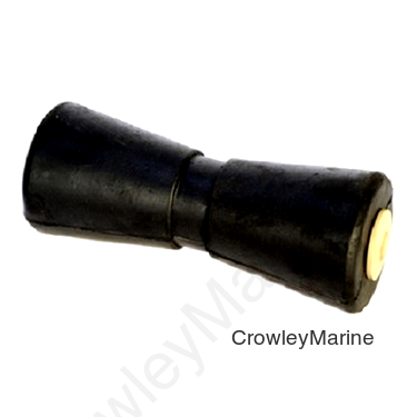 Marine Roller V-Type 8" Rubber, 5/8" Hole (405400)